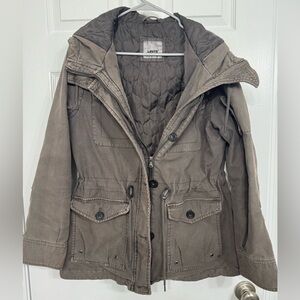 Levi's Hooded Military Jacket, Grey